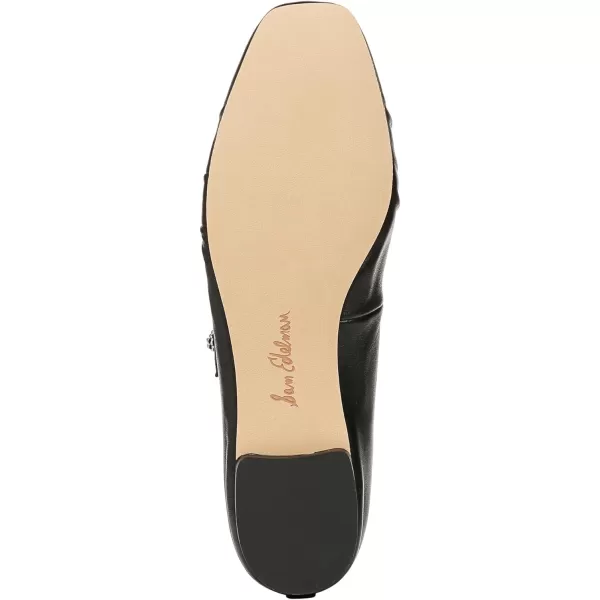 Sam Edelman Womens Micah Mary Jane FlatBlack Leather