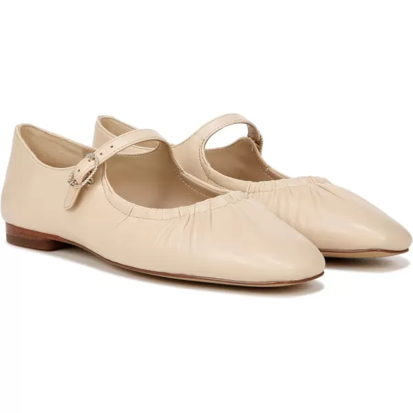 Sam Edelman Womens Micah Mary Jane FlatLinen Leather