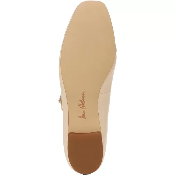 Sam Edelman Womens Micah Mary Jane FlatLinen Leather