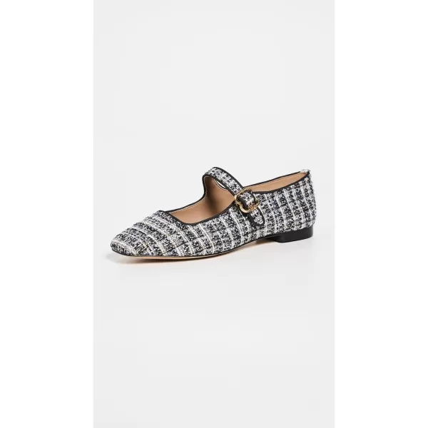 Sam Edelman Womens Michaela Mary Jane FlatBlack Multi Boucle