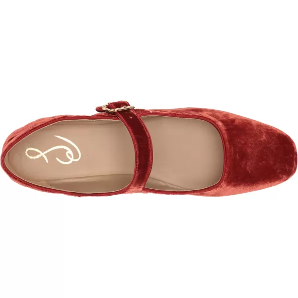 Sam Edelman Womens Michaela Mary Jane FlatCanyon Orange