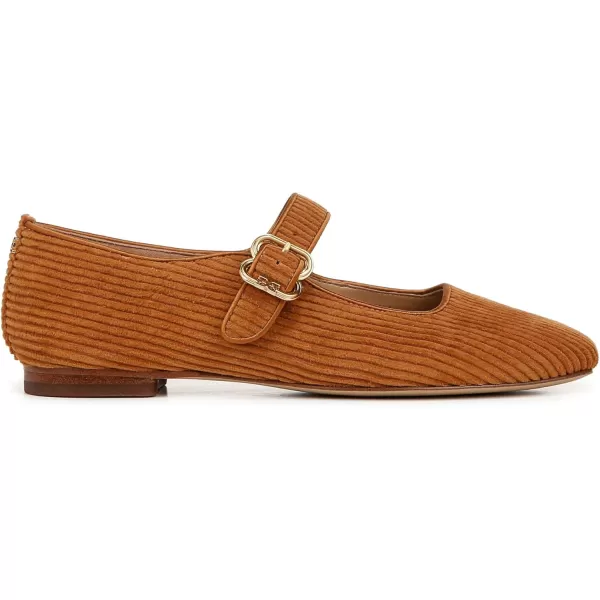 Sam Edelman Womens Michaela Mary Jane FlatHarvest Brown