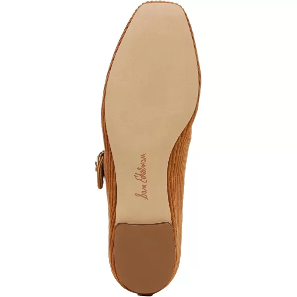 Sam Edelman Womens Michaela Mary Jane FlatHarvest Brown