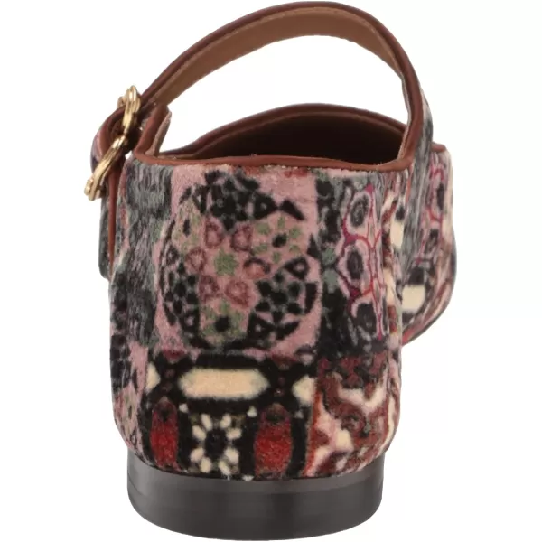 Sam Edelman Womens Michaela Mary Jane FlatIvory Multi