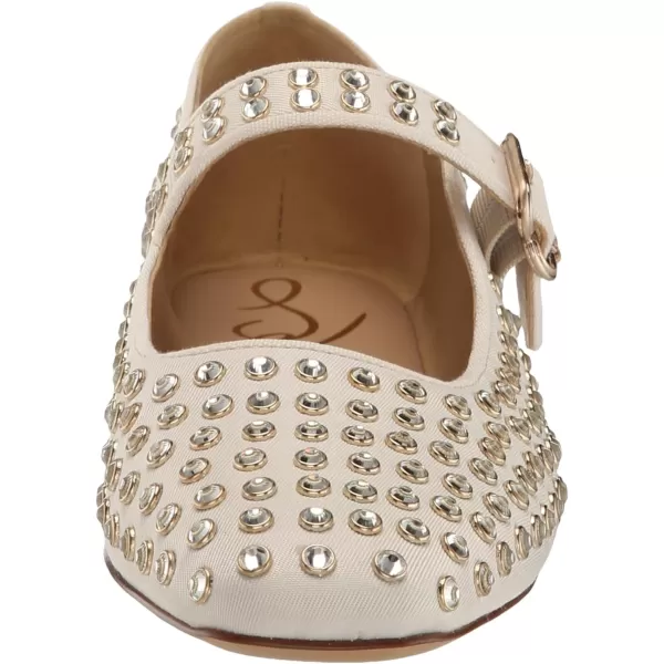 Sam Edelman Womens Michaela Mary Jane FlatModern Ivory Gem