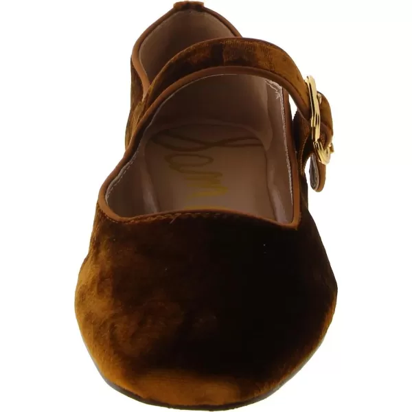 Sam Edelman Womens Michaela Mary Jane FlatSpiced Camel