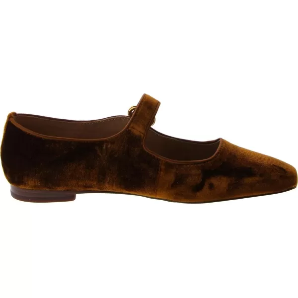Sam Edelman Womens Michaela Mary Jane FlatSpiced Camel