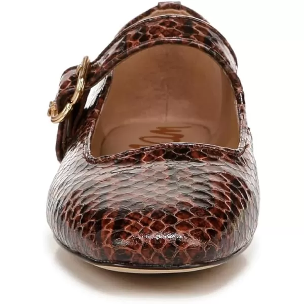 Sam Edelman Womens Michaela Mary Jane FlatStable Brown