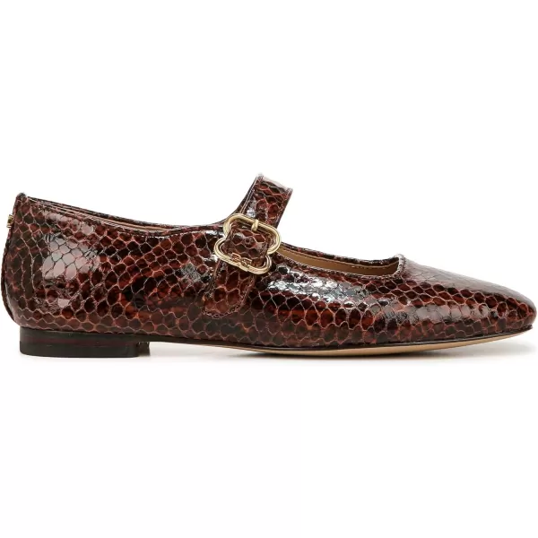 Sam Edelman Womens Michaela Mary Jane FlatStable Brown