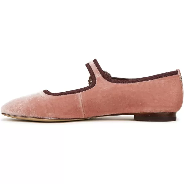 Sam Edelman Womens Michaela Mary Jane FlatWinter Peony Crystal
