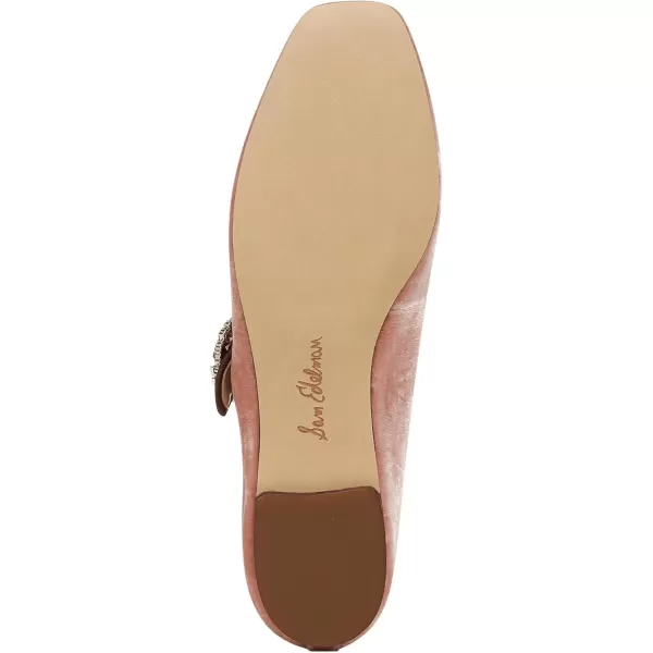 Sam Edelman Womens Michaela Mary Jane FlatWinter Peony Crystal