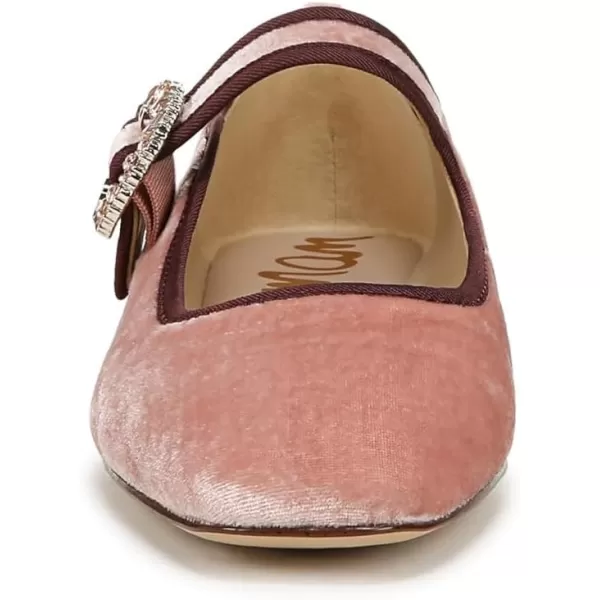 Sam Edelman Womens Michaela Mary Jane FlatWinter Peony Crystal