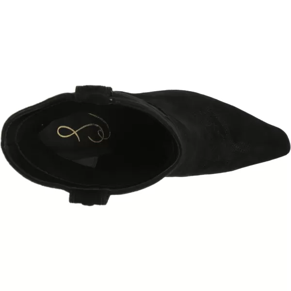 Sam Edelman Womens Moe Western BootBlack Suede