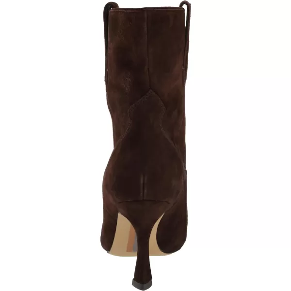 Sam Edelman Womens Moe Western BootChocolate Brown