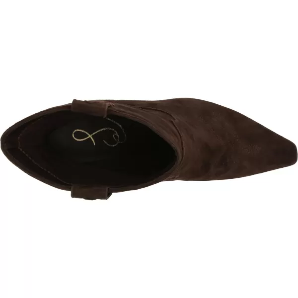 Sam Edelman Womens Moe Western BootChocolate Brown