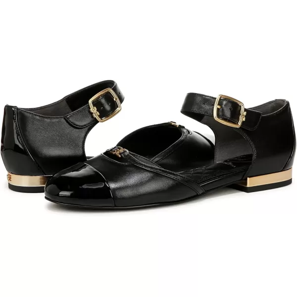 Sam Edelman Womens Rylie Mary Jane FlatBlack Leather