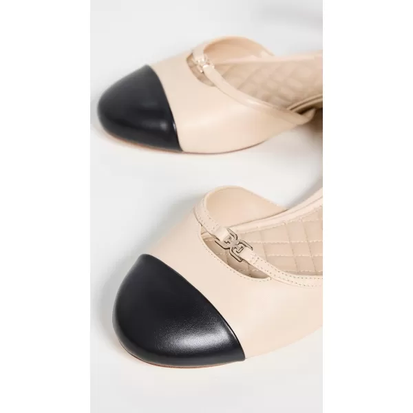 Sam Edelman Womens Rylie Mary Jane FlatSummer SandBlack