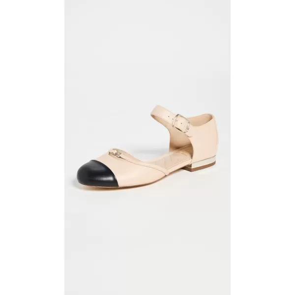 Sam Edelman Womens Rylie Mary Jane FlatSummer SandBlack