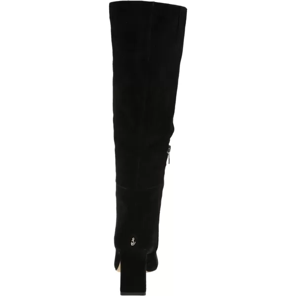Sam Edelman Womens Sylvia Knee High BootBlack Suede Athletic Calf