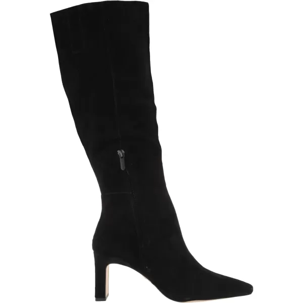 Sam Edelman Womens Sylvia Knee High BootBlack Suede Athletic Calf