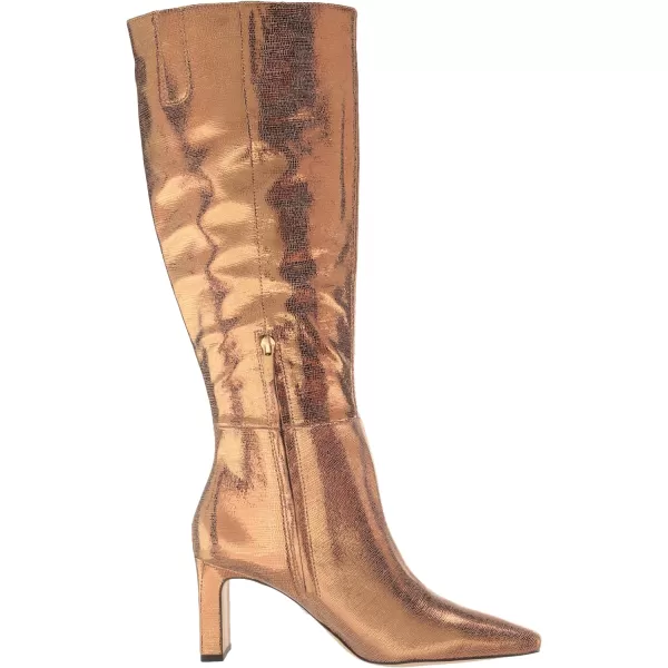 Sam Edelman Womens Sylvia Knee High BootDeep Gold Athletic Calf
