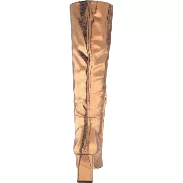 Sam Edelman Womens Sylvia Knee High BootDeep Gold Athletic Calf