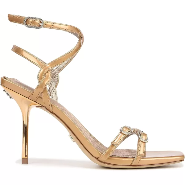 Sam Edelman Womens Trevin Heeled SandalCava Gold