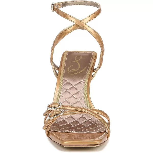 Sam Edelman Womens Trevin Heeled SandalCava Gold