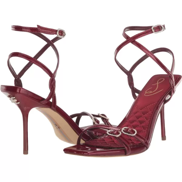 Sam Edelman Womens Trevin Heeled SandalHolly Red