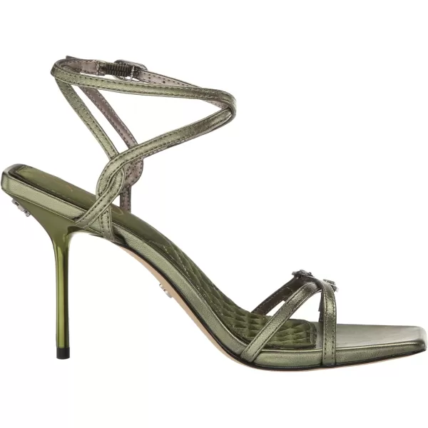 Sam Edelman Womens Trevin Heeled SandalMetallic Olive