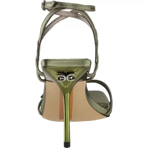 Sam Edelman Womens Trevin Heeled SandalMetallic Olive