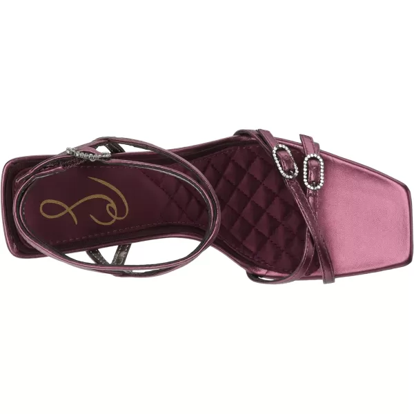 Sam Edelman Womens Trevin Heeled SandalMetallic Orchid