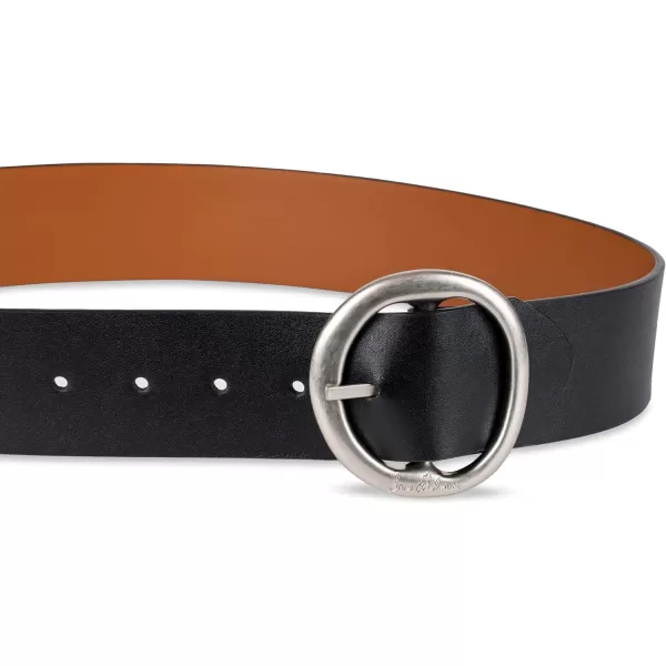 Sam Edelman Womens Twoinone Reversible Center Bar Buckle BeltBlack Centerbar