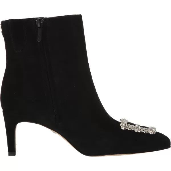 Sam Edelman Womens Ulissa Luster Ankle BootBlack Suede