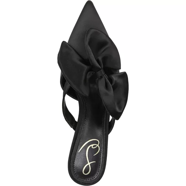 Sam Edelman Womens Veranda MuleBlack Satin