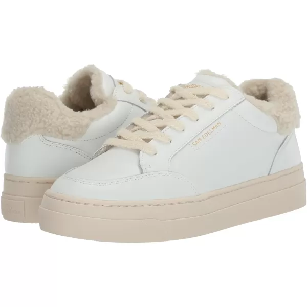 Sam Edelman Womens Wess SneakerBright White Shearling