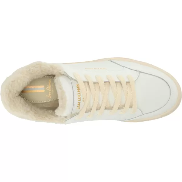 Sam Edelman Womens Wess SneakerBright White Shearling