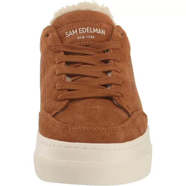 Sam Edelman Womens Wess SneakerFrontier Brown Shearling