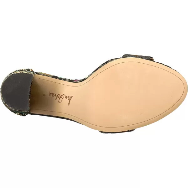 Sam Edelman Womens Yaro SandalBlack Multi Floral Brocade