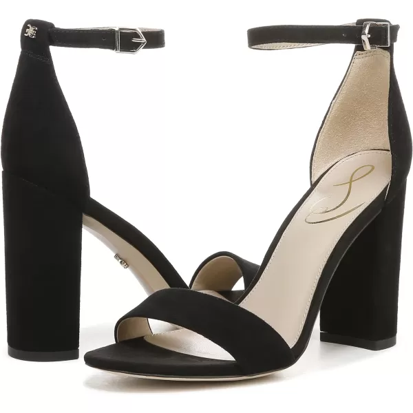 Sam Edelman Womens Yaro SandalBlack Suede