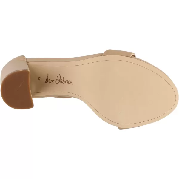 Sam Edelman Womens Yaro SandalClassic Nude Leather