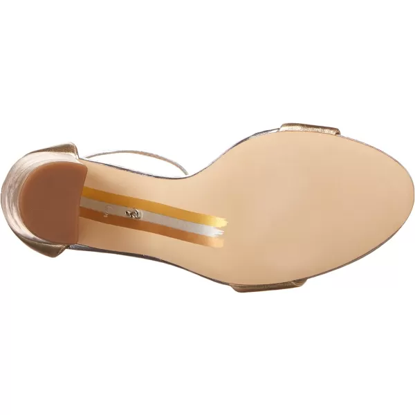 Sam Edelman Womens Yaro SandalGold LeafSoft Silver