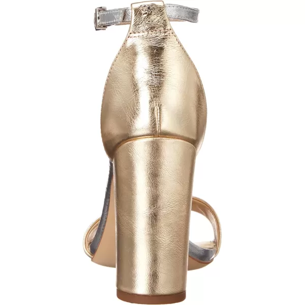 Sam Edelman Womens Yaro SandalGold LeafSoft Silver