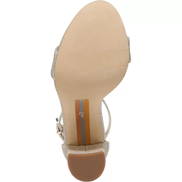 Sam Edelman Womens Yaro SandalLight Gold Glam Mesh