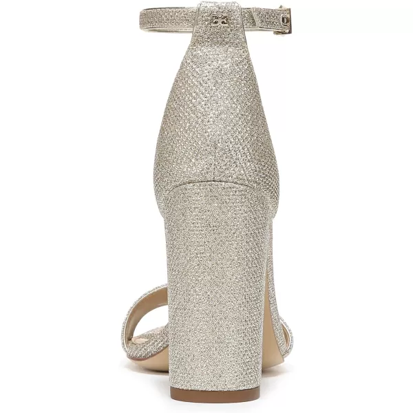 Sam Edelman Womens Yaro SandalLight Gold Glam Mesh