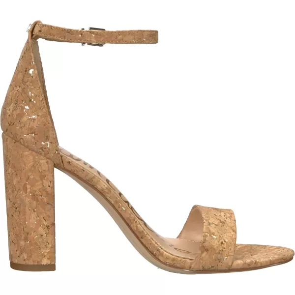 Sam Edelman Womens Yaro SandalNaturalGold Cork