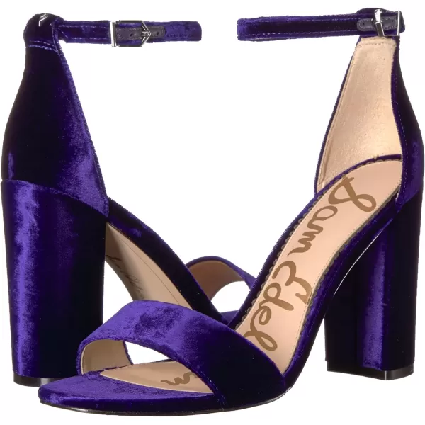 Sam Edelman Womens Yaro SandalPurple Iris Velvet