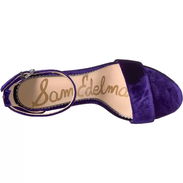 Sam Edelman Womens Yaro SandalPurple Iris Velvet