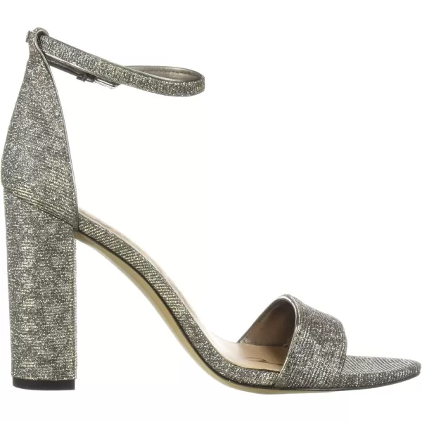 Sam Edelman Womens Yaro SandalSilverGold Leopard Glitz Mesh