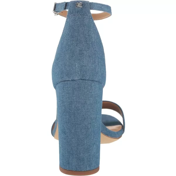 Sam Edelman Womens Yaro SandalWashed Indigo Denim